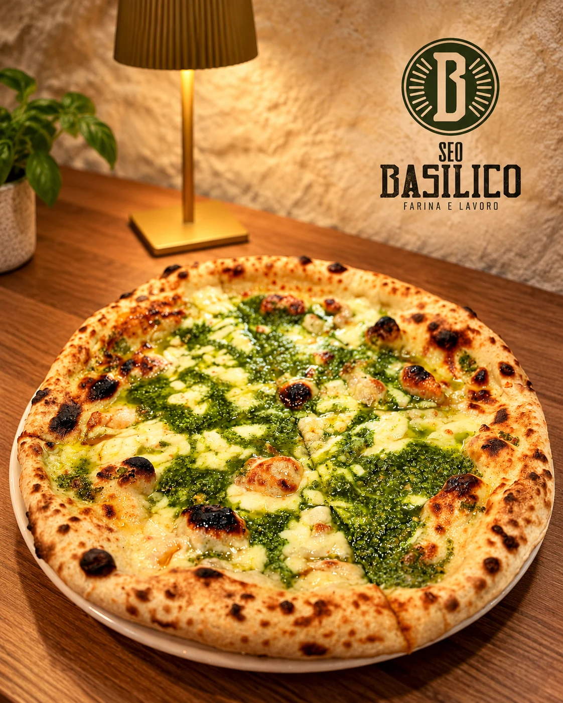 Seo Basilico pizza