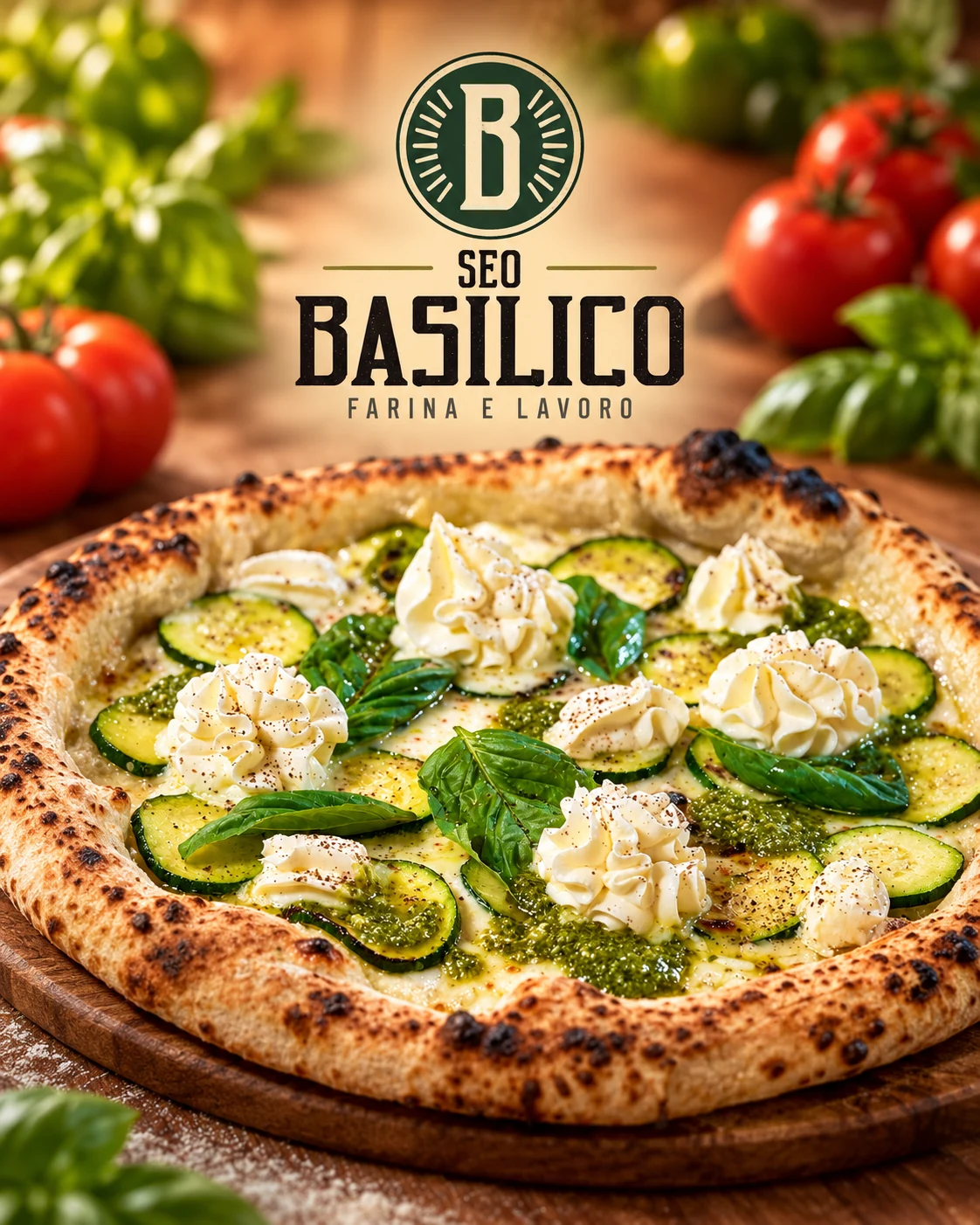 Seo Basilico pizza